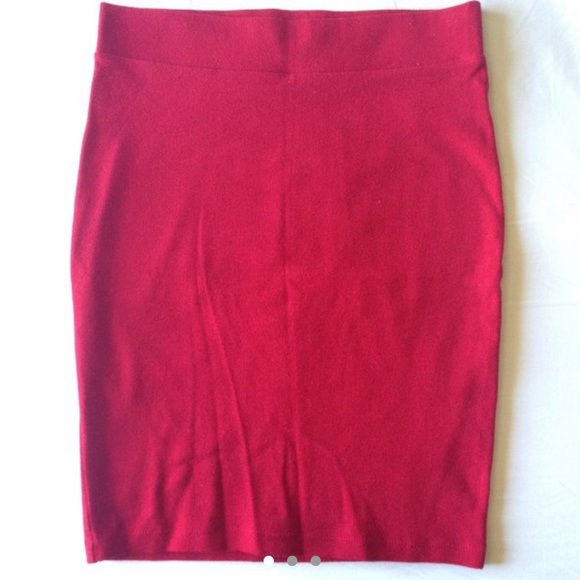 Forever 21 red cotton mini skirt - Size Small - Picture 1 of 3